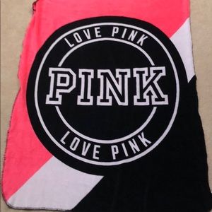 PINK VS throw blanket